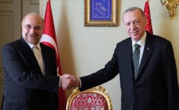 Cumhurbaşkanı Erdoğan, İran Meclis Başkanı Bager Galibaf’ı kabul etti