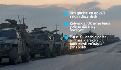 Rusya’nın Ukrayna’ya askeri müdahalesi sürüyor