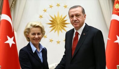 Erdoğan, Leyen ile telefonda görüştü