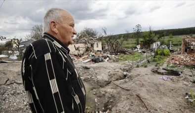 Rus saldırılarında bombalanan Ukrayna’nın İvankiv köyü sakinleri yardım bekliyor