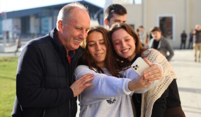 <strong>Memleket Partisi Genel Başkanı İnce, Edirne’de gençlerle buluştu:</strong>