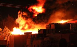 <strong>Bursa’da ısı yalıtım malzemeleri bulunan iş yerindeki yangın söndürüldü</strong>