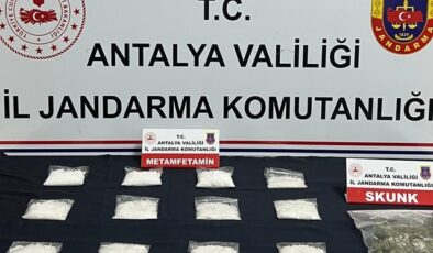 ANTALYA – Düzenlenen uyuşturucu operasyonunda 5 şüpheli yakalandı