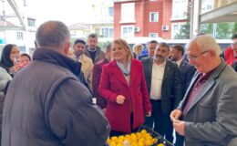 İzmit Belediye Başkanı Hürriyet, seçim çalışmalarını sürdürdü