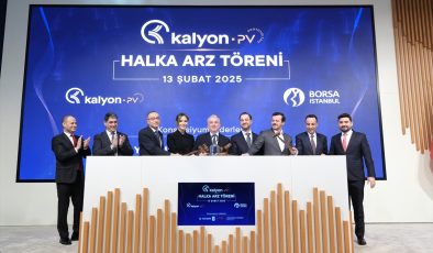 İSTANBUL – Borsa İstanbul’da gong Kalyon PV için çaldı